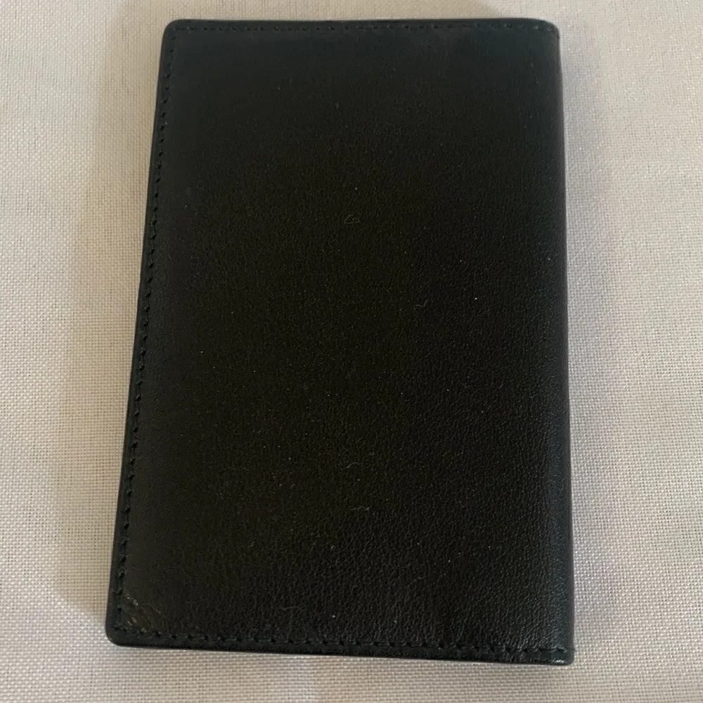 Tiffany & Co. Leather Card Case - Black - New